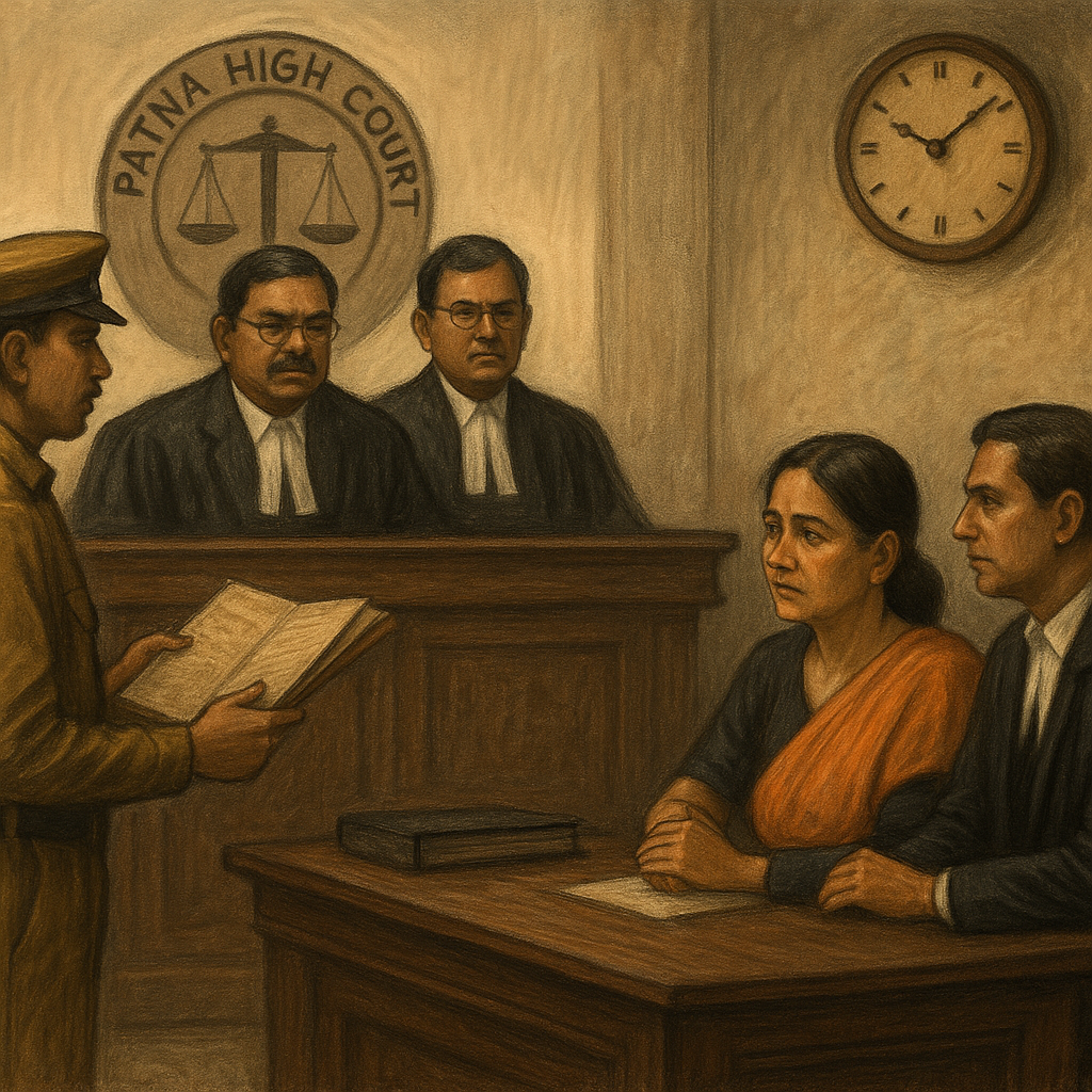 Realistic Indian courtroom sketch depicting judges hearing a case on delayed service tax order under Section 73(4B) of the Finance Act, 1994.