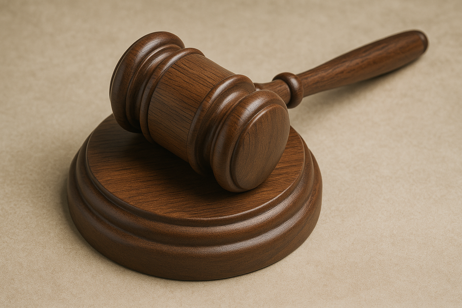 Nyayadhish ki gavel ka pratikatmak chitra, patna high court ke thekedar blacklisting faisle ko darshata