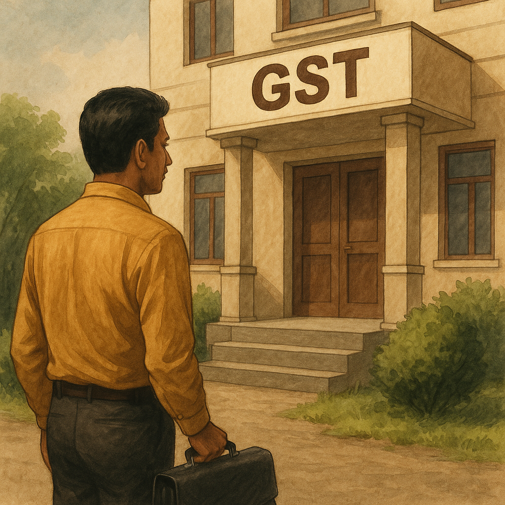 Indian taxpayer approaching GST office for appeal under CBIC special relief scheme as highlighted by Patna High Court judgment.