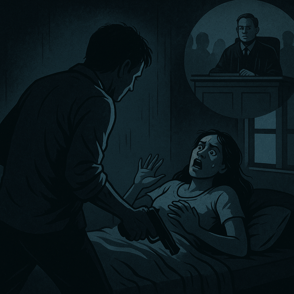 Illustration of court evaluating attempt to rape case with weak evidence and identity doubts in Bihar