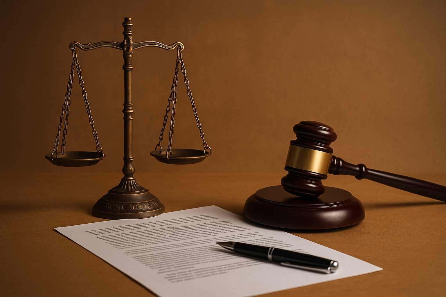 Legal documents with balance scale and gavel symbolizing Patna High Court judgment on leave encashment and extra salary dispute.